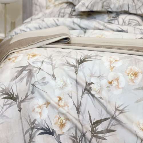7-Piece Comforter Set with Four Shams and Decorative Pillow
